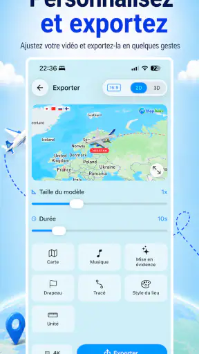 Carte Animée - MapAnim screenshot 7