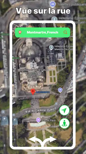 Carte de la Terre satellite screenshot 3