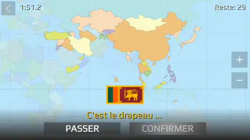 Carte du monde Quiz screenshot 10