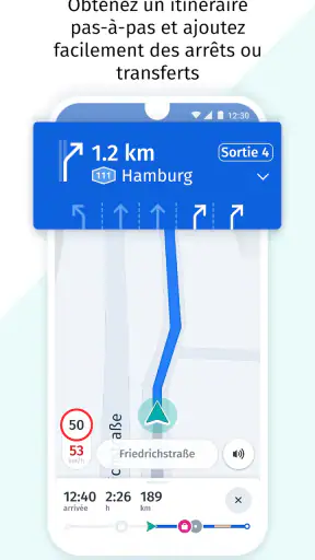 Cartes et navigation HERE WeGo screenshot 3