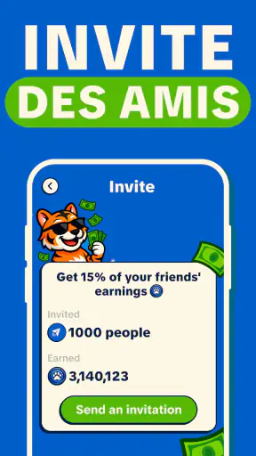 CashTiger: Joue & Récompenses! screenshot 12