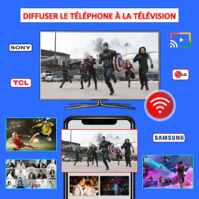 Caster le téléphone sur la tv screenshot 11