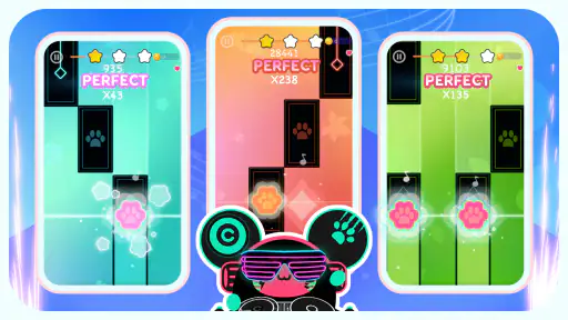 Cat Cute Tiles: Jeux de piano screenshot 7