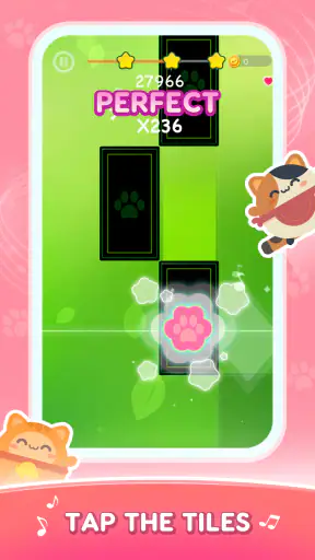 Cat Cute Tiles: Jeux de piano screenshot 9