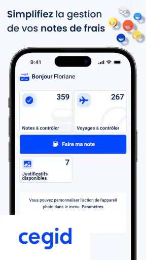 Cegid Notilus notes de frais screenshot 1