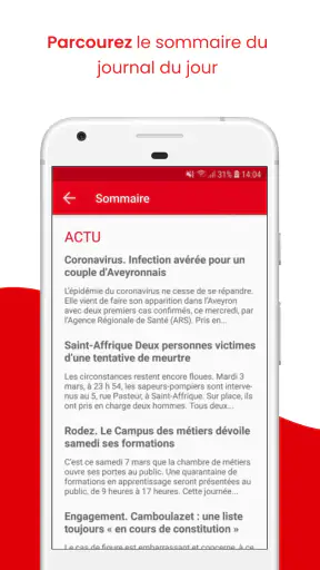 Centre Presse Aveyron, Le Jour screenshot 2