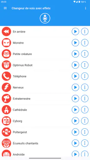 Changeur de voix avec effets screenshot 10