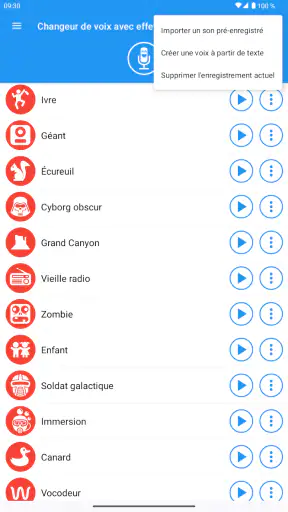 Changeur de voix avec effets screenshot 11