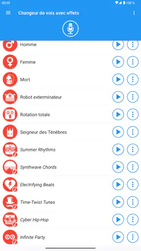 Changeur de voix avec effets screenshot 12