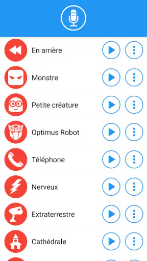 Changeur de voix avec effets screenshot 2