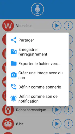 Changeur de voix avec effets screenshot 5