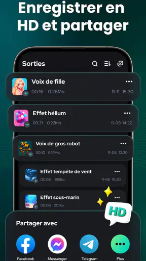 Changeur de voix – VChanger screenshot 7