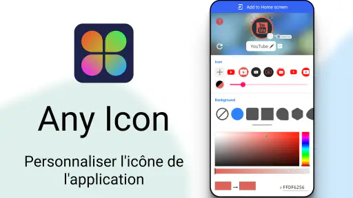 Changeur d'icône screenshot 1