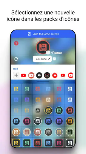 Changeur d'icône screenshot 3