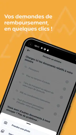 Chapka, assurance voyage screenshot 4