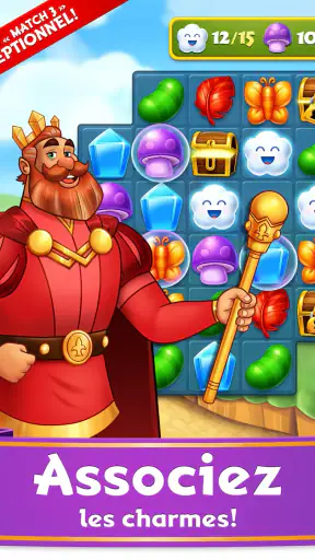 Charm King - jeu gratuit de ma screenshot 9