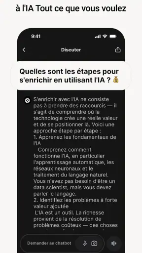 Chatbot App - Assistant IA screenshot 2