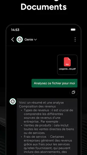 Chatbot IA Français - Genie AI screenshot 5