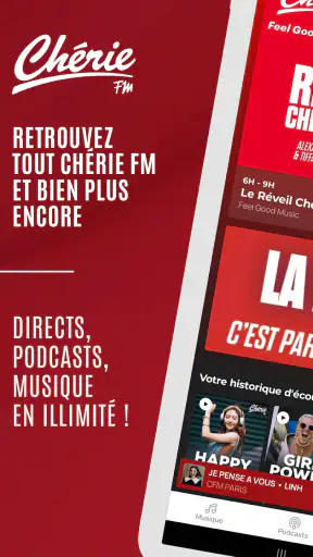 Chérie FM : Radios & Podcasts screenshot 9