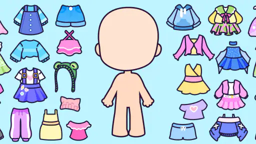 Chibi Poupée Jeux de Fille 2-6 screenshot 1