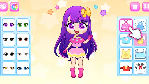 Chibi Poupée Jeux de Fille 2-6 screenshot 5