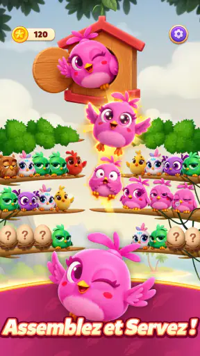 Chirpy Sort: Bird Color Puzzle screenshot 10