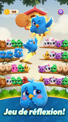 Chirpy Sort: Bird Color Puzzle screenshot 11