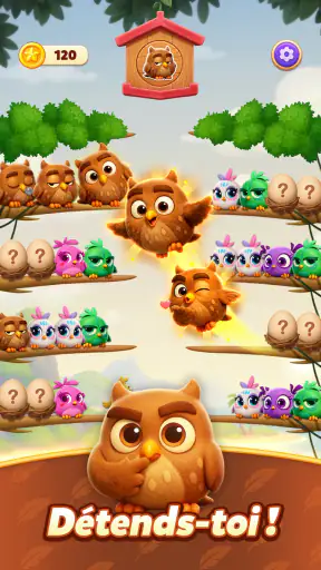 Chirpy Sort: Bird Color Puzzle screenshot 4