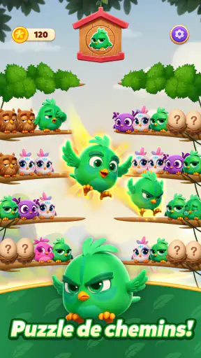 Chirpy Sort: Bird Color Puzzle screenshot 5