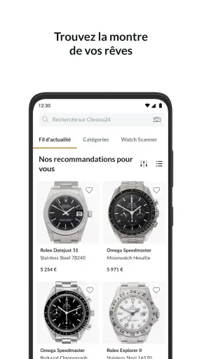 Chrono24 | Montres de luxe screenshot 4