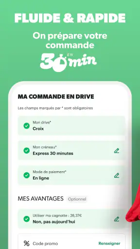 Chronodrive : courses en ligne screenshot 10