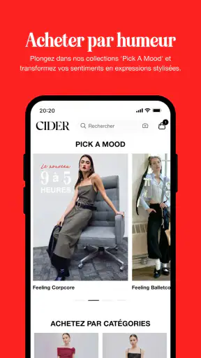 CIDER - Vêtements & Mode screenshot 2