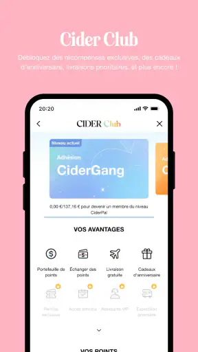 CIDER - Vêtements & Mode screenshot 3