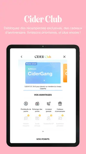 CIDER - Vêtements & Mode screenshot 9