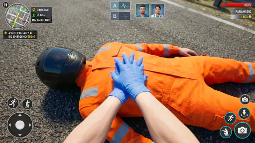City Ambulance Rescue Sim Game screenshot 11