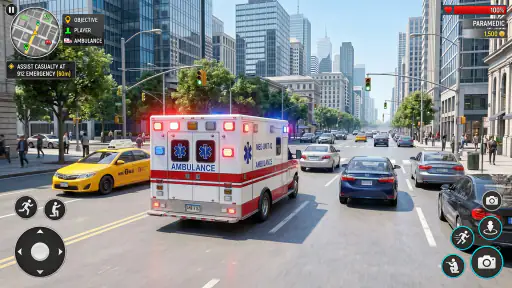 City Ambulance Rescue Sim Game screenshot 12