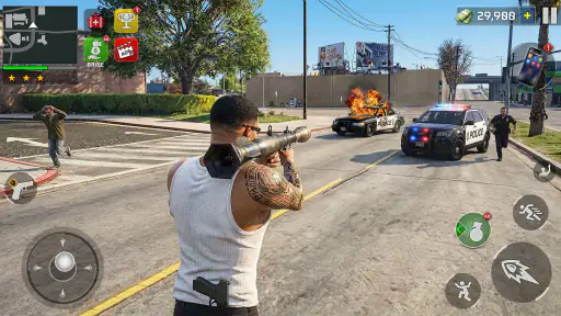 City Miami Gangster Crime War screenshot 9