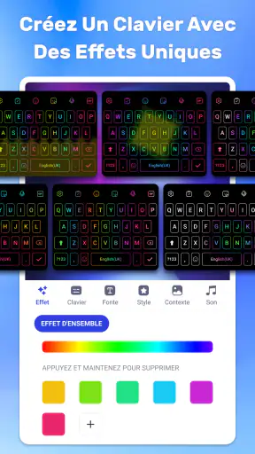 Clavier LED - Clavier néon screenshot 2