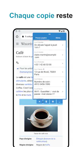Clipboard Pro: Presse-papiers screenshot 8