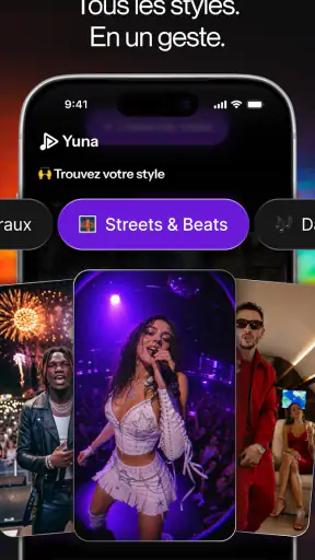 Clips musicaux par IA : Yuna screenshot 8