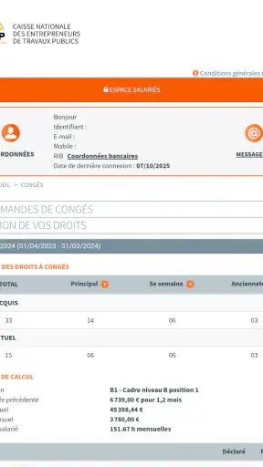 CNETP Salarié screenshot 12