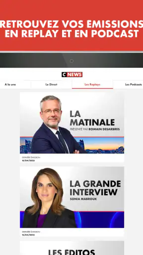 CNEWS - Toute l'Actu en direct screenshot 7