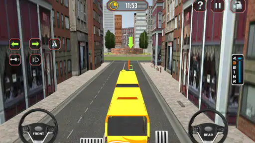 Coach Bus Train Driving Games screenshot 12
