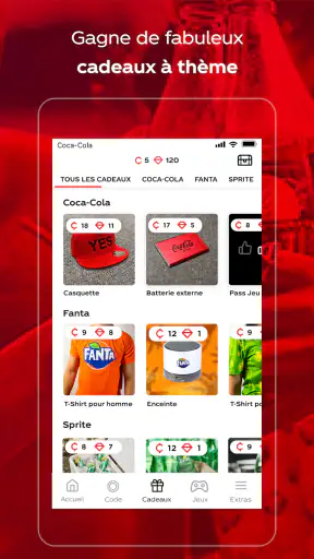 Coca-Cola: Tentez de gagner screenshot 2