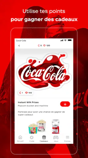 Coca-Cola: Tentez de gagner screenshot 3