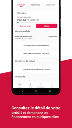 Cofidis, app crédit et budget screenshot 2