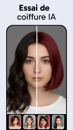 Coiffure IA & Couleur Cheveux screenshot 5