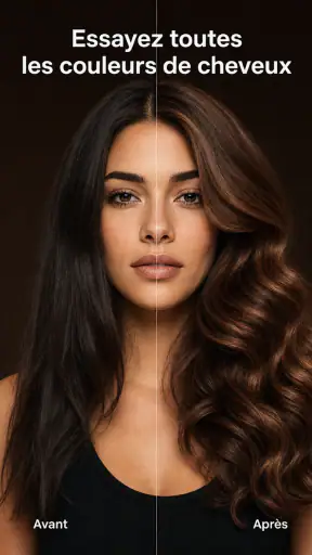 Coiffures & Couleur Cheveux IA screenshot 2