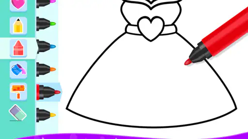 Coloriage pour les filles screenshot 6