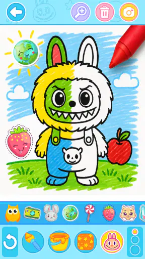 coloriages de Labubu screenshot